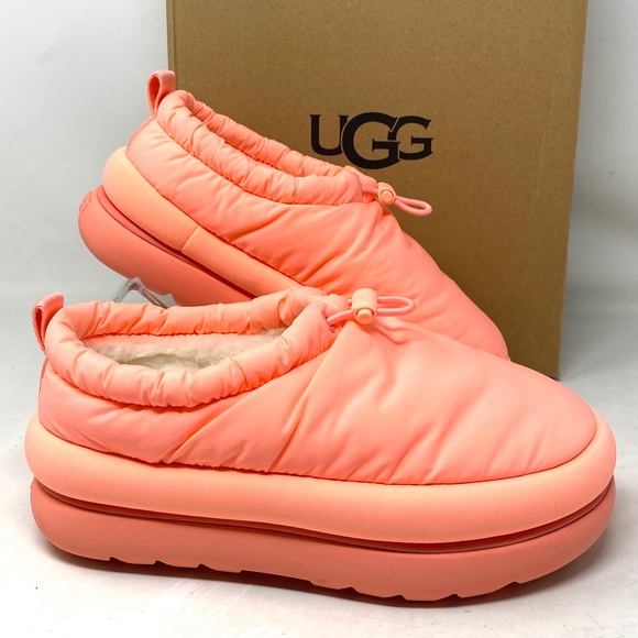 UGG Shoes - UGG Maxi Clog Pink Winter Boots Textile Wool Women's Size 1130830 SWTHR